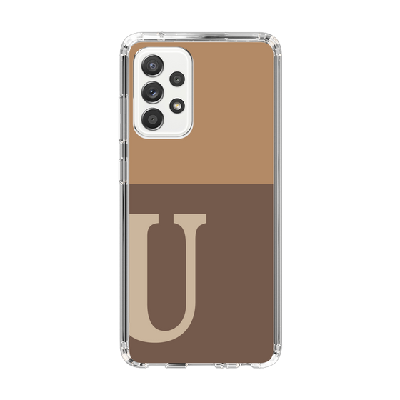 Slim Protection Case［ Original - initial two tone - U brown ］