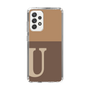 Slim Protection Case［ Original - initial two tone - U brown ］