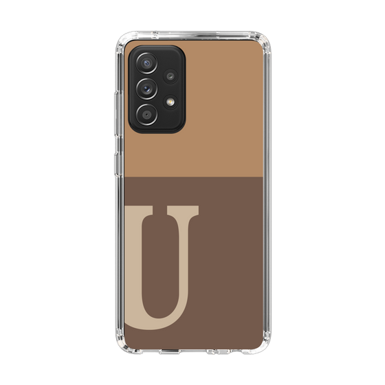 Slim Protection Case［ Original - initial two tone - U brown ］