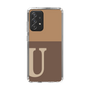 Slim Protection Case［ Original - initial two tone - U brown ］