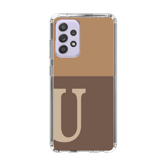 Slim Protection Case［ Original - initial two tone - U brown ］