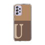 Slim Protection Case［ Original - initial two tone - U brown ］