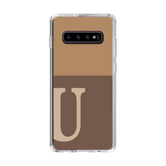 Slim Protection Case［ Original - initial two tone - U brown ］