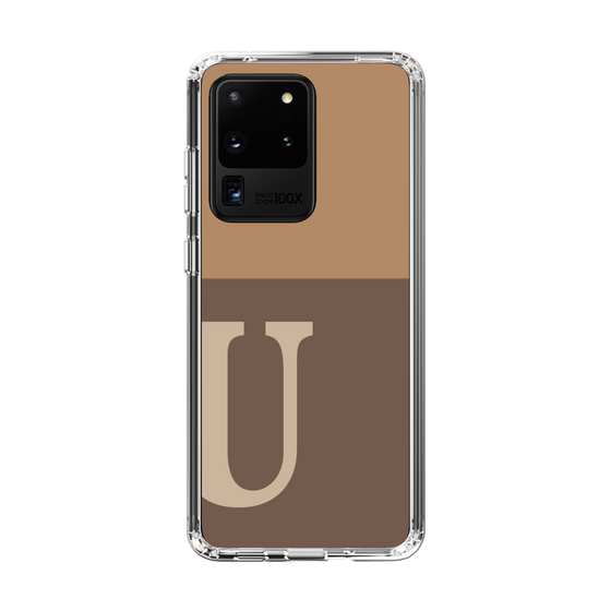 Slim Protection Case［ Original - initial two tone - U brown ］