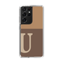 Slim Protection Case［ Original - initial two tone - U brown ］