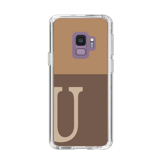 Slim Protection Case［ Original - initial two tone - U brown ］