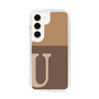 Slim Protection Case［ Original - initial two tone - U brown ］