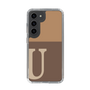 Slim Protection Case［ Original - initial two tone - U brown ］