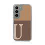 Slim Protection Case［ Original - initial two tone - U brown ］