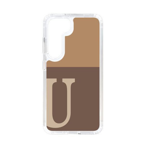 Slim Protection Case［ Original - initial two tone - U brown ］