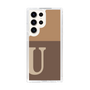 Slim Protection Case［ Original - initial two tone - U brown ］