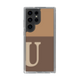 Slim Protection Case［ Original - initial two tone - U brown ］
