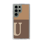 Slim Protection Case［ Original - initial two tone - U brown ］