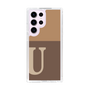 Slim Protection Case［ Original - initial two tone - U brown ］