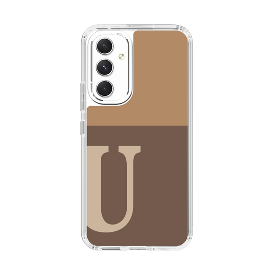 Slim Protection Case［ Original - initial two tone - U brown ］
