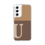 Slim Protection Case［ Original - initial two tone - U brown ］