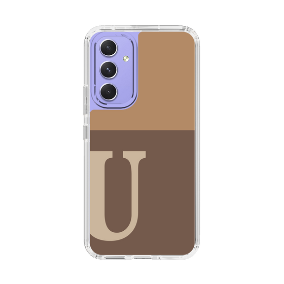 Slim Protection Case［ Original - initial two tone - U brown ］
