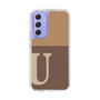 Slim Protection Case［ Original - initial two tone - U brown ］