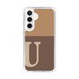 Slim Protection Case［ Original - initial two tone - U brown ］