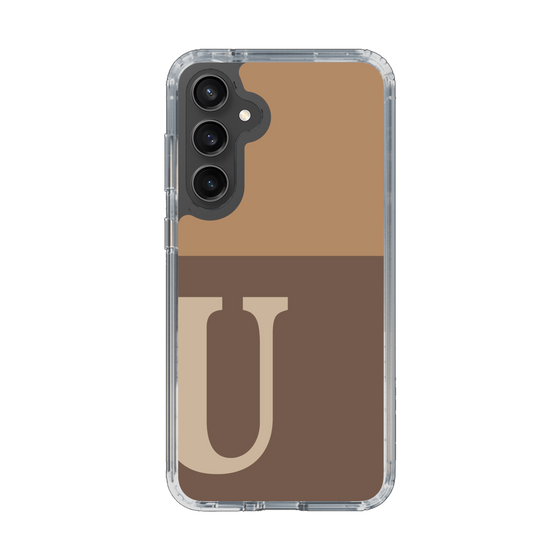 Slim Protection Case［ Original - initial two tone - U brown ］