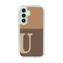 Slim Protection Case［ Original - initial two tone - U brown ］