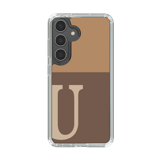 Slim Protection Case［ Original - initial two tone - U brown ］