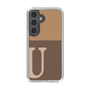 Slim Protection Case［ Original - initial two tone - U brown ］