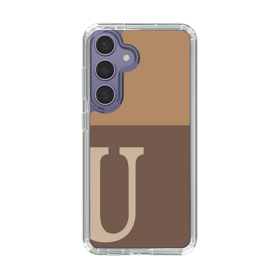 Slim Protection Case［ Original - initial two tone - U brown ］