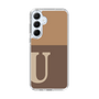 Slim Protection Case［ オリジナル - initial two tone - U brown ］