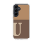 Slim Protection Case［ オリジナル - initial two tone - U brown ］