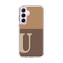 Slim Protection Case［ オリジナル - initial two tone - U brown ］