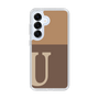 Slim Protection Case［ Original - initial two tone - U brown ］