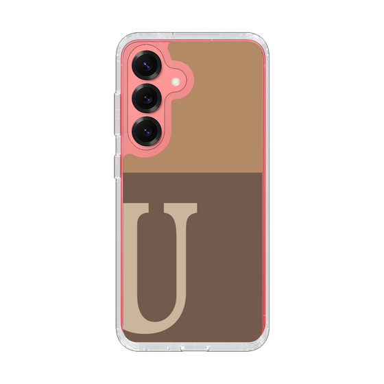 Slim Protection Case［ Original - initial two tone - U brown ］