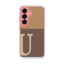 Slim Protection Case［ Original - initial two tone - U brown ］