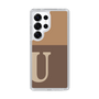 Slim Protection Case［ Original - initial two tone - U brown ］
