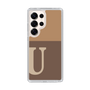 Slim Protection Case［ Original - initial two tone - U brown ］