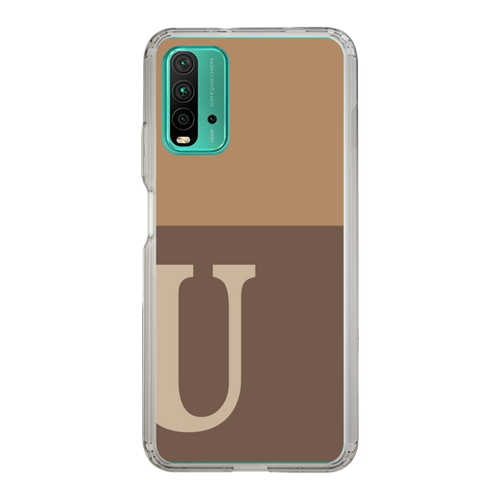 Slim Protection Case［ Original - initial two tone - U brown ］