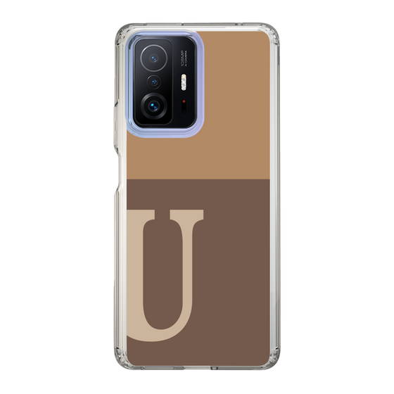 Slim Protection Case［ Original - initial two tone - U brown ］