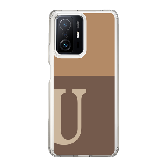 Slim Protection Case［ Original - initial two tone - U brown ］