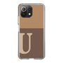 Slim Protection Case［ Original - initial two tone - U brown ］