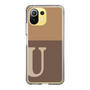 Slim Protection Case［ Original - initial two tone - U brown ］