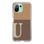 Slim Protection Case［ Original - initial two tone - U brown ］