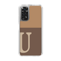 Slim Protection Case［ Original - initial two tone - U brown ］