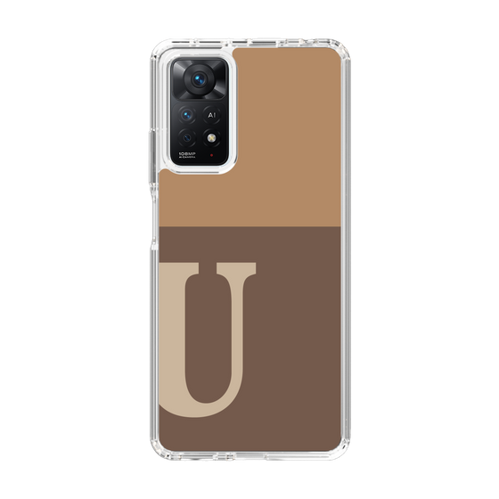Slim Protection Case［ Original - initial two tone - U brown ］