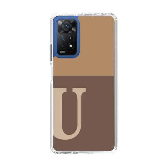 Slim Protection Case［ Original - initial two tone - U brown ］