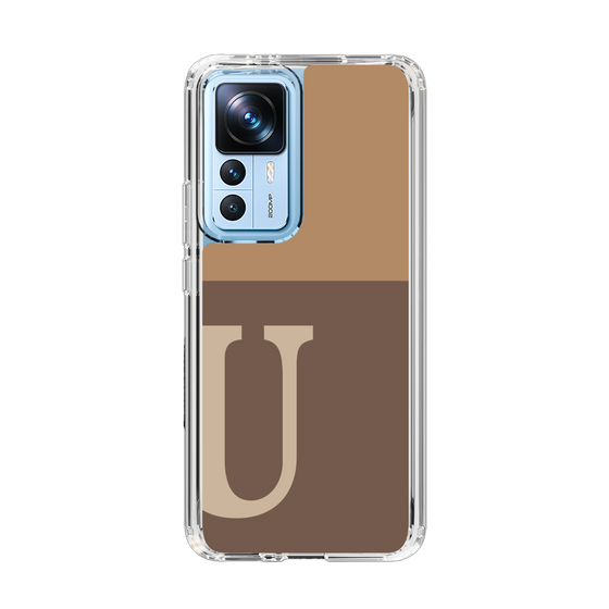 Slim Protection Case［ Original - initial two tone - U brown ］