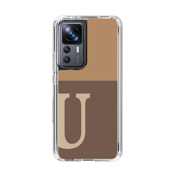 Slim Protection Case［ Original - initial two tone - U brown ］