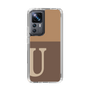 Slim Protection Case［ Original - initial two tone - U brown ］