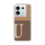Slim Protection Case［ Original - initial two tone - U brown ］