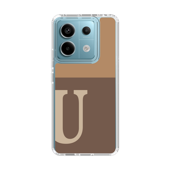 Slim Protection Case［ Original - initial two tone - U brown ］